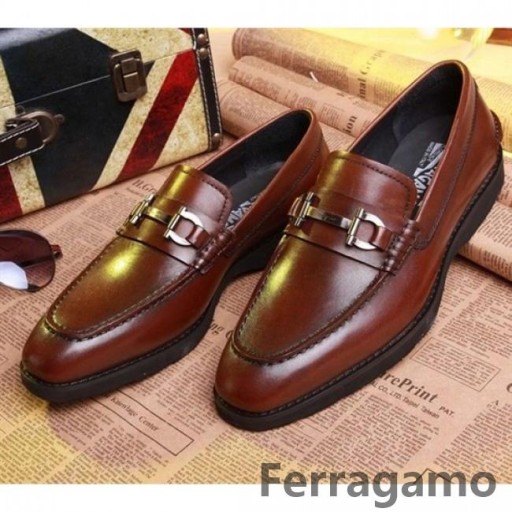Ferragamo Double Gancio Bit Mocassin