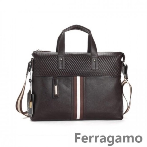Ferragamo Handbag Messenger Pebble Grained Calfskin TH-S904