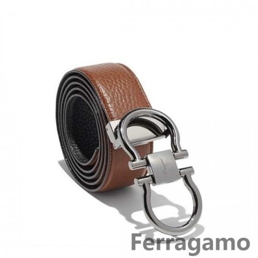 Salvatore Ferragamo Double Gancini Belt Sale BF-U165