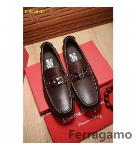 Ferragamo Driver Moccasin Shoe 091