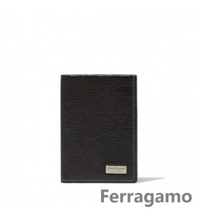 Salvatore Ferragamo Card Case With Id Window SF-T597