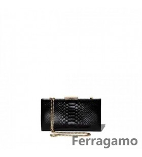 Salvatore Ferragamo Framed Clutch Sale Online