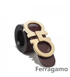 Salvatore Ferragamo Oversized Double Gancio Belt Sale SFS-UU224