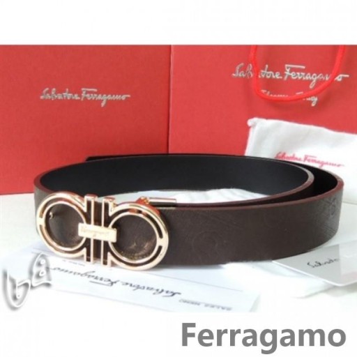 Ferragamo Ajustável Gancio Vara, Cinto de Fivela Na 85CM-105CM Tamanhos MW052