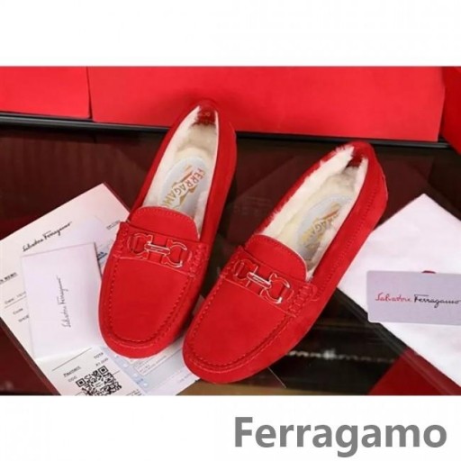 Ferragamo Gancio Bits Driver Sapato 011
