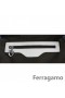 Ferragamo De Couro Azul Pequeno Saco De Mensageiro