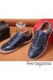Ferragamo Gancio Tênis Azul