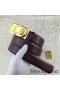 Ferragamo edição original ajustável couro de bezerro gancini correia OE025