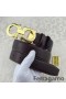 Ferragamo edição original ajustável couro de bezerro gancini correia OE027