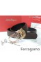 Ferragamo Ajustável Gancio Vara, Cinto de Fivela Na 85CM-105CM Tamanhos MW052