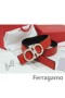 Ferragamo Ajustável Gancio Vara, Cinto de Fivela Na 85CM-105CM Tamanhos MW105