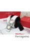 Ferragamo Ajustável Gancio Vara, Cinto de Fivela Na 85CM-105CM Tamanhos MW143