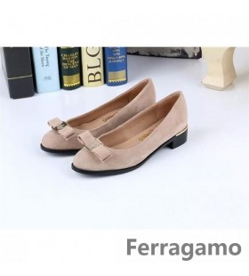 Ferragamo Baixa Sapatos De Salto