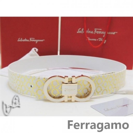 Ferragamo Állítható Gancio Vara Csatos Öv A 85 CM-105CM Méretben MW125