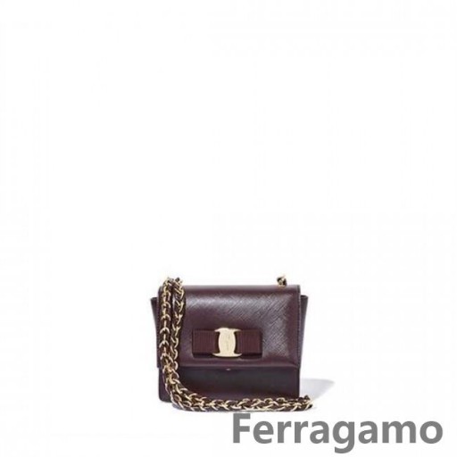 Salvatore Ferragamo Mini Vara Fedél Zsák Eladó Online SFS-UU102