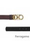 Salvatore Ferragamo Nagy Dupla Gancio Öv Eladó SFS-UU235