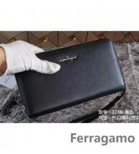 Ferragamo tárca a kedvezmény fekete