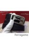 Ferragamo Milis Ollphéist leathar crios le dúbailte gancini búcla GM098