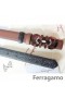 Ferragamo Adjustable Gancio Vara Buckle Chreasa I 85CM-105CM Méideanna MW069