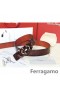 Ferragamo Adjustable Gancio Vara Buckle Chreasa I 85CM-105CM Méideanna MW076