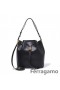 Salvatore Ferragamo Buicéad Drawstring Mála Ghualainn Díol ar Líne STS-UU174