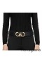 Salvatore Ferragamo Dúbailte Oversized Gancio Crios Díol STS-UU224