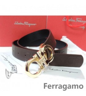 Ferragamo Adjustable Gancio Vara Buckle Chreasa I 85CM-105CM Méideanna MW041