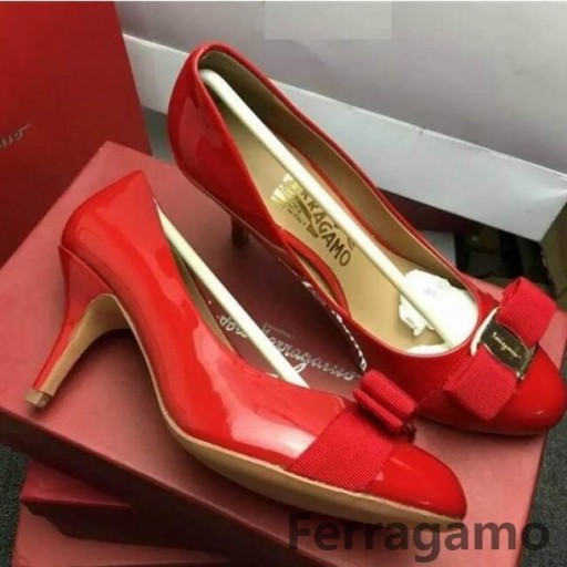Ferragamo Carla Brevetto Pompa Rosso