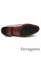 Ferragamo Hickory In Pelle Ariston Oxfords
