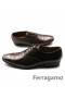 Ferragamo Hickory In Pelle Ariston Oxfords