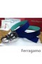 Ferragamo Regolabile Gancio Vara Cintura con Fibbia In 85CM-105CM Dimensioni MW160