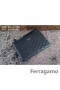 Ferragamo custodia portafoglio blu scuro