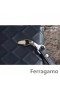 Ferragamo custodia portafoglio blu scuro