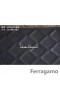 Ferragamo custodia portafoglio blu scuro