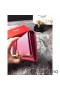 Ferragamo portafoglio in colore rosa con oro Gancio fibbia