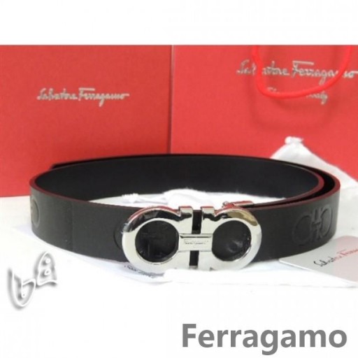 Ferragamo Justerbar Gancio Vara Spenne Beltet I 85CM-105CM Størrelser MW042