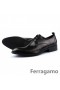 Ferragamo Alicante Ving Sko Svart