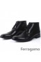 Ferragamo Aritz Kjole Boots Svart