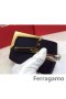 Ferragamo Svak Monster skinn belte med dobbel gancini spenne GM117