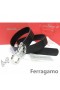 Ferragamo Justerbar Gancio Vara Spenne Beltet I 85CM-105CM Størrelser MW042