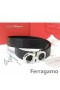 Ferragamo Justerbar Gancio Vara Spenne Beltet I 85CM-105CM Størrelser MW042