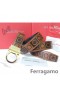 Ferragamo Justerbar Gancio Vara Spenne Beltet I 85CM-105CM Størrelser MW050