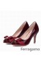 Ferragamo Pim Semsket Pump Svart
