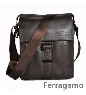 Ferragamo Skinn Hickory Small Messenger Bag