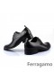 Buty Ferragamo Alicante Ze Skrzydłami W Kolorze Czarnym