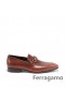 Mokasyny marki Salvatore Ferragamo Gancio OD-KW234