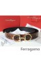 Regulowany pasek Ferragamo Gancio Vara Z klamrą W rozmiarach 85-105 cm MW044