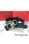 Pasek Ferragamo z regulowaną klamrą Gancio Vara Wielkości 85-105 cm MW131