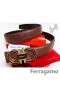 Regulowany pasek Ferragamo Gancio Vara Z klamrą W rozmiarach 85-105 cm MW190