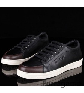 Buty Do Biegania Ferragamo Z Niskim Dachem W Kolorze Czarnym